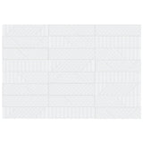 Anatolia Geometra 3X12 Maze Powder Glossy Ceramic Wall Tile 4000-0314-0 Powder Maze 3x12 - premium natural stone mosaic tile from Anatolia Tile, available at PoshHaus showroom in Keene, NH