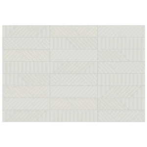 Anatolia Geometra 3X12 Maze Stone Glossy Ceramic Wall Tile 4000-0316-0 Stone Maze 3x12 - premium natural stone mosaic tile from Anatolia Tile, available at PoshHaus showroom in Keene, NH