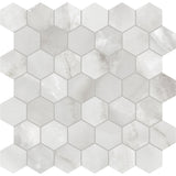 Anatolia La Marca 2" Hex Onyx Polished  - premium natural stone mosaic tile from Anatolia Tile, available at PoshHaus showroom in Keene, NH