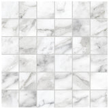 Anatolia Tile 2X2 La Marca Arabescato Honed 36 Piece Porcelain Mosaics. 1 Sheet = .96 Sf. 4501-0367-0 (68-468) Arabescato 2x2 Honed - premium natural stone mosaic tile from Anatolia Tile, available at PoshHaus showroom in Keene, NH
