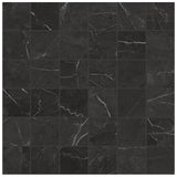 Anatolia Tile 2X2 La Marca Nero Honed 36 Piece Porcelain Mosaics. 1 Sheet = .96 Sf. 4501-0366-0 Nero Venato 2x2 Honed - premium natural stone mosaic tile from Anatolia Tile, available at PoshHaus showroom in Keene, NH