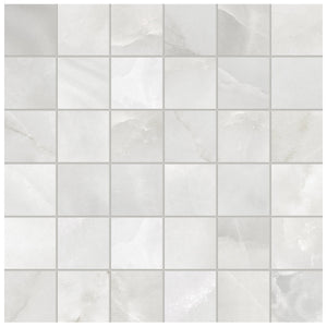 Anatolia Tile 2X2 La Marca Onyx Honed 36 Piece Porcelain Mosaics. 1 Sheet = .96 Sf. 4501-0372-0 (68-473) Onyx Nuvolato 2x2 Honed - premium natural stone mosaic tile from Anatolia Tile, available at PoshHaus showroom in Keene, NH