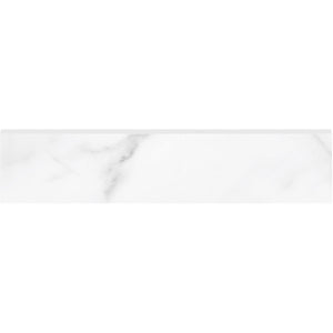 Anatolia Tile 3X12 Bn La Marca Statuario Polished & Rectified Bullnose 4502-0288-0 Statuario Nuovo 3x12 Bullnose Polished - premium natural stone mosaic tile from Anatolia Tile, available at PoshHaus showroom in Keene, NH