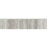 Anatolia Tile 3X12 Bn La Marca Traventino Honed & Rectified Bullnose 4502-0296-0 Travertino Instrata 3x12 Bullnose Honed - premium natural stone mosaic tile from Anatolia Tile, available at PoshHaus showroom in Keene, NH