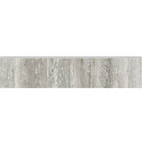 Anatolia Tile 3X12 Bn Lamarca Travertino Polished & Rectified Bullnose4502-0287-0 *Old   See An3Bbnltrp-N Travertino Instrata 3x12 Bullnose Polished - premium natural stone mosaic tile from Anatolia Tile, available at PoshHaus showroom in Keene, NH