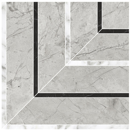 Anatolia Tile La Marca Paradiso Picco Honed Porcelain Mosaics. 1 Sheet = .48 Sq. Ft. Sold In Carton Quantities Of 4.84 Sq. Ft. 4501-0403-0  - premium natural stone mosaic tile from Anatolia Tile, available at PoshHaus showroom in Keene, NH