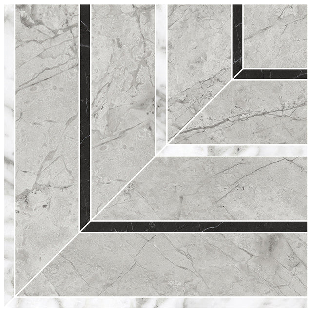 Anatolia Tile La Marca Paradiso Picco Honed Porcelain Mosaics. 1 Sheet = .48 Sq. Ft. Sold In Carton Quantities Of 4.84 Sq. Ft. 4501-0403-0  - premium natural stone mosaic tile from Anatolia Tile, available at PoshHaus showroom in Keene, NH