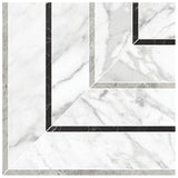 Anatolia Tile La Marca Statuarietto Picco Honed Porcelain Mosaics. 1 Sheet = .48 Sq. Ft. Sold In Carton Quantities Of 4.84 Sq. Ft. 4501-0400-0  - premium natural stone mosaic tile from Anatolia Tile, available at PoshHaus showroom in Keene, NH