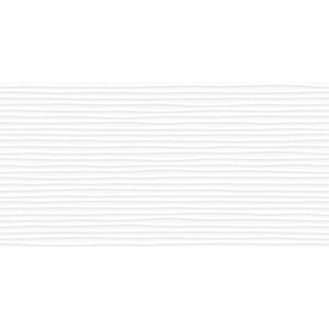 Anatolia Tile 12X24 Linea Amplitued Sculpted White Glossy Wall Tile 4000-0048-1  - premium natural stone mosaic tile from Anatolia Tile, available at PoshHaus showroom in Keene, NH