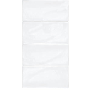 Anatolia Tile 3X6 Marlow Cloud Glossy Wall 4000-0072-1 Cloud 3x6 Glossy - premium natural stone mosaic tile from Anatolia Tile, available at PoshHaus showroom in Keene, NH