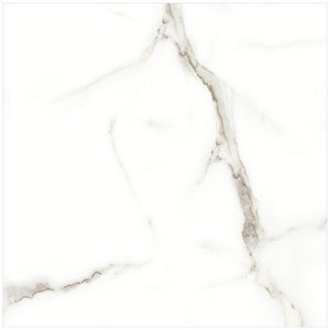 Anatolia Tile 24X24 Mayfair Calacatta Oro Polished Rectified Porcelain 4500-0377-1 Calacatta Oro 24x24 Polished - premium natural stone mosaic tile from Anatolia Tile, available at PoshHaus showroom in Keene, NH