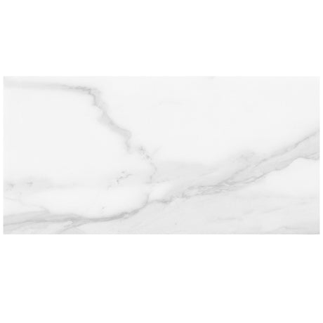 Anatolia Tile 12X24 Plata Statuario M Matte 4500-0970-0 Statuario Brina 12x24 Matte - premium natural stone mosaic tile from Anatolia Tile, available at PoshHaus showroom in Keene, NH