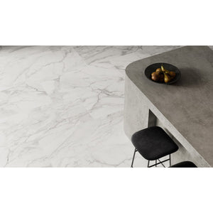 Anatolia Tile 12X24 Plata Statuario M Matte 4500-0970-0 Statuario Brina 12x24 Matte - premium natural stone mosaic tile from Anatolia Tile, available at PoshHaus showroom in Keene, NH