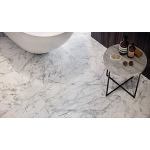 Anatolia Tile 12X24 Plata Carrara M Matte 4500-0976-0 Carrara Abisso 12x24 Matte - premium natural stone mosaic tile from Anatolia Tile, available at PoshHaus showroom in Keene, NH