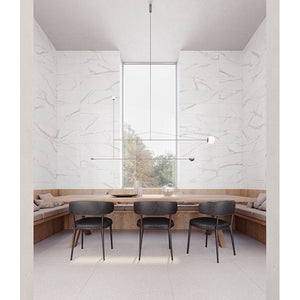 Anatolia Tile 12X36 Raffino Plane Statuario Matte 4000-0273-0 Statuario Valore - premium natural stone mosaic tile from Anatolia Tile, available at PoshHaus showroom in Keene, NH
