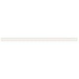 Anatolia Tile Soho Canvas White Glossy Glazed Ceramic 12-Inch Quarter Round 4002-0139-0 Canvas White Quarter Round Glossy - premium natural stone mosaic tile from Anatolia Tile, available at PoshHaus showroom in Keene, NH