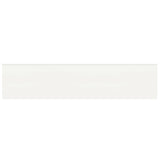 Anatolia Tile 2 X 8 Soho Canvas White Glossy Glazed Ceramic Bullnose 4002-0121-0 Canvas White 2x8 Bullnose Glossy - premium natural stone mosaic tile from Anatolia Tile, available at PoshHaus showroom in Keene, NH