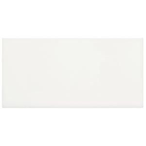 Anatolia Tile 3 X 6 Soho Canvas White Glossy Glazed Ceramic Wall Tile 4000-0158-1 Canvas White 3x6 Glossy - premium natural stone mosaic tile from Anatolia Tile, available at PoshHaus showroom in Keene, NH