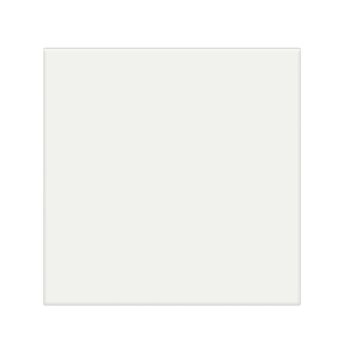 Anatolia Tile 6 X 6 Soho Canvas White Glossy Glazed Ceramic Wall Tile 4000-0174-1 Canvas White 6x6 - premium natural stone mosaic tile from Anatolia Tile, available at PoshHaus showroom in Keene, NH