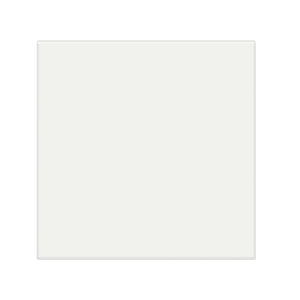 Anatolia Tile 6 X 6 Soho Canvas White Glossy Glazed Ceramic Wall Tile 4000-0174-1 Canvas White 6x6 - premium natural stone mosaic tile from Anatolia Tile, available at PoshHaus showroom in Keene, NH