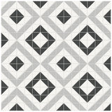 Anatolia Tile Soho Midnight Blend Cubic Pattern Matte Porcelain Mosaics. 1 Sheet = .69 Sq. Ft. 4501-0550-0  - premium natural stone mosaic tile from Anatolia Tile, available at PoshHaus showroom in Keene, NH