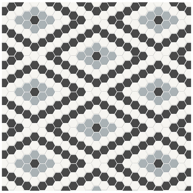 Anatolia Tile Soho Dawn Blend Diamond Pattern Matte Porcelain Mosaics. 1 Sheet = .71 Sq. Ft. 4501-0561-0  - premium natural stone mosaic tile from Anatolia Tile, available at PoshHaus showroom in Keene, NH
