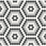 Anatolia Tile Soho Midnight Blend Hexagon Pattern Matte Porcelain Mosaics. 1 Sheet = .83 Sq. Ft. 4501-0555-0  - premium natural stone mosaic tile from Anatolia Tile, available at PoshHaus showroom in Keene, NH