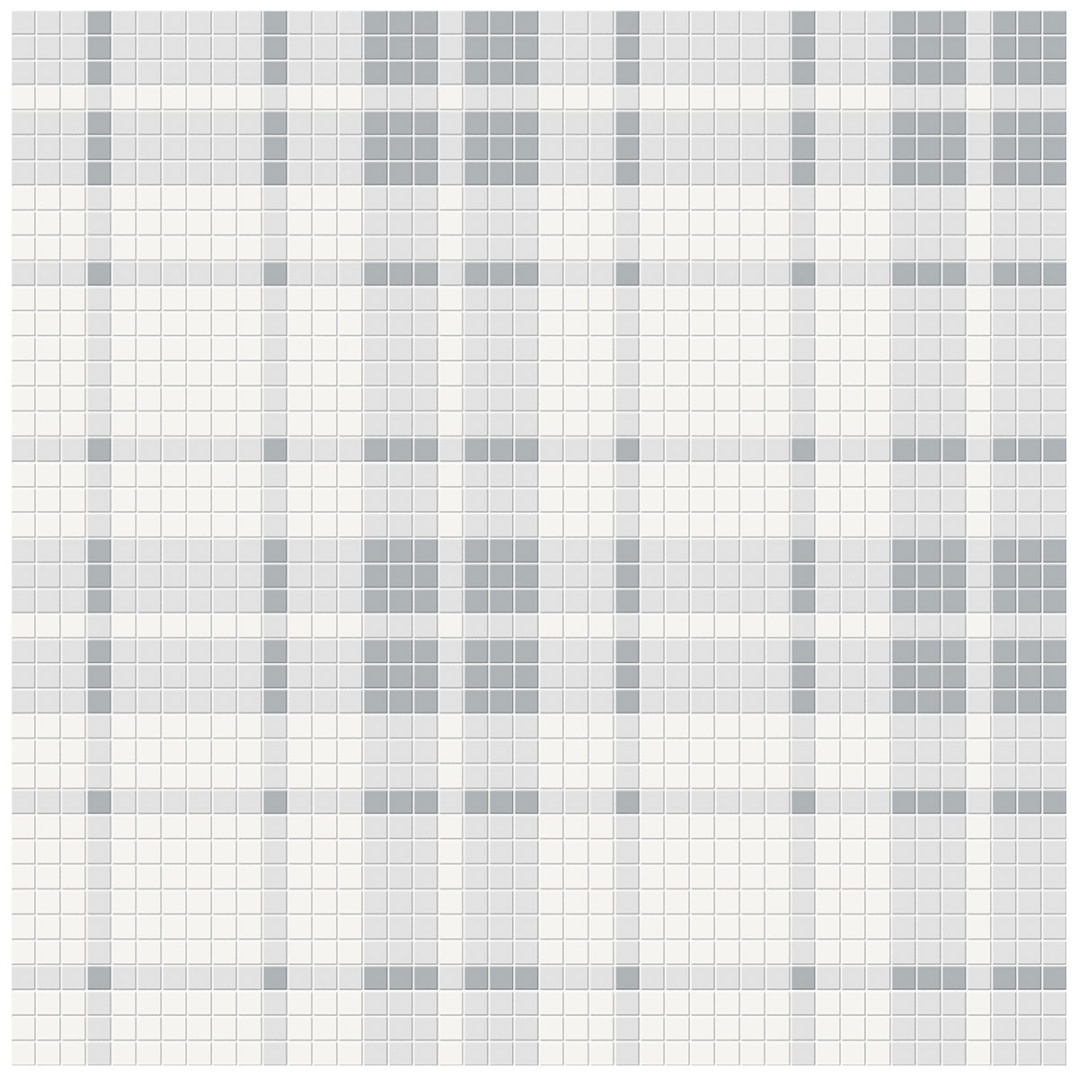 Anatolia Tile Soho Afternoon Blend Plaid Pattern Matte Porcelain Mosaics. 1 Sheet = 1.24 Sq. Ft. 4501-0538-0  - premium natural stone mosaic tile from Anatolia Tile, available at PoshHaus showroom in Keene, NH