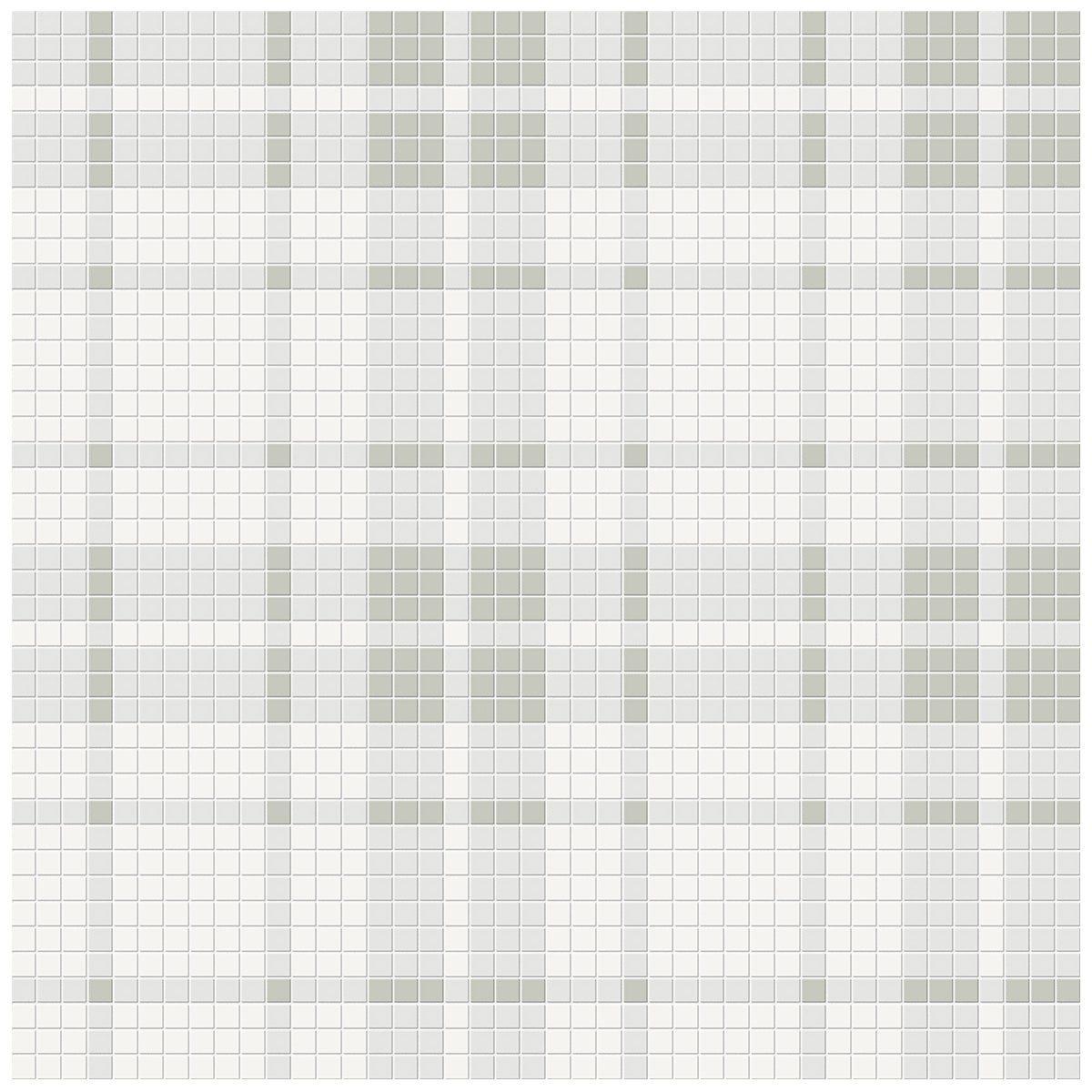 Anatolia Tile Soho Morning Blend Plaid Pattern Matte Porcelain Mosaics. 1 Sheet = 1.24 Sq. Ft. 4501-0537-0  - premium natural stone mosaic tile from Anatolia Tile, available at PoshHaus showroom in Keene, NH