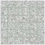 Anatolia Tile 2X2 Station Ash Matte 36 Piece Porcelain Mosaics. 1 Sheet = .96 Sq. Ft. 4501-0318-0 (63-668) Ash 2x2 - premium natural stone mosaic tile from Anatolia Tile, available at PoshHaus showroom in Keene, NH