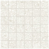 Anatolia Tile 2X2 Station Ivory Matte 36 Piece Porcelain Mosaics. 1 Sheet = .96 Sq. Ft. 4501-0316-0 (63-666) Ivory 2x2 - premium natural stone mosaic tile from Anatolia Tile, available at PoshHaus showroom in Keene, NH