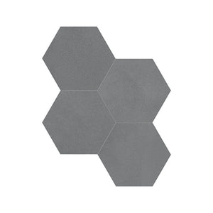 Anatolia Tile 8 In Hex Tapestri Silk 4500-0983-0 Hexagon Silk Hexagon 8.5x8.5 - premium natural stone mosaic tile from Anatolia Tile, available at PoshHaus showroom in Keene, NH