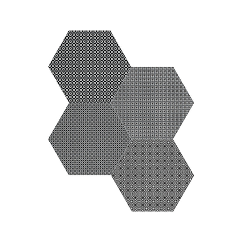 Anatolia Tile 8 In Hex Tapestri Silk 4500-0987-0 Blend Silk Blend Hexagon 8.5x8.5 - premium natural stone mosaic tile from Anatolia Tile, available at PoshHaus showroom in Keene, NH