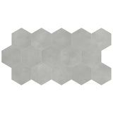 Anatolia Tile 8 In Hex Tapestri Wool 4500-0984-0 Hexagon Wool Hexagon 8.5x8.5 - premium natural stone mosaic tile from Anatolia Tile, available at PoshHaus showroom in Keene, NH