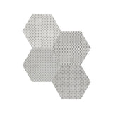 Anatolia Tile 8 In Hex Tapestri Wool 4500-0988-0 Blend Wool Blend Hexagon 8.5x8.5 - premium natural stone mosaic tile from Anatolia Tile, available at PoshHaus showroom in Keene, NH