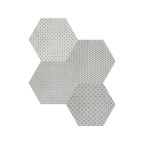 Anatolia Tile 8 In Hex Tapestri Wool 4500-0988-0 Blend Wool Blend Hexagon 8.5x8.5 - premium natural stone mosaic tile from Anatolia Tile, available at PoshHaus showroom in Keene, NH
