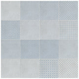 Anatolia Tile 8X8 Tapestri Denim Blend 4500-0978-0 Anatolia Denim Blend 8x8 - premium natural stone mosaic tile from Anatolia Tile, available at PoshHaus showroom in Keene, NH