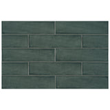 Anatolia Tile 3X12 Teramoda Emerald Glossy 4000-0247-0 Emerald - premium natural stone mosaic tile from Anatolia Tile, available at PoshHaus showroom in Keene, NH