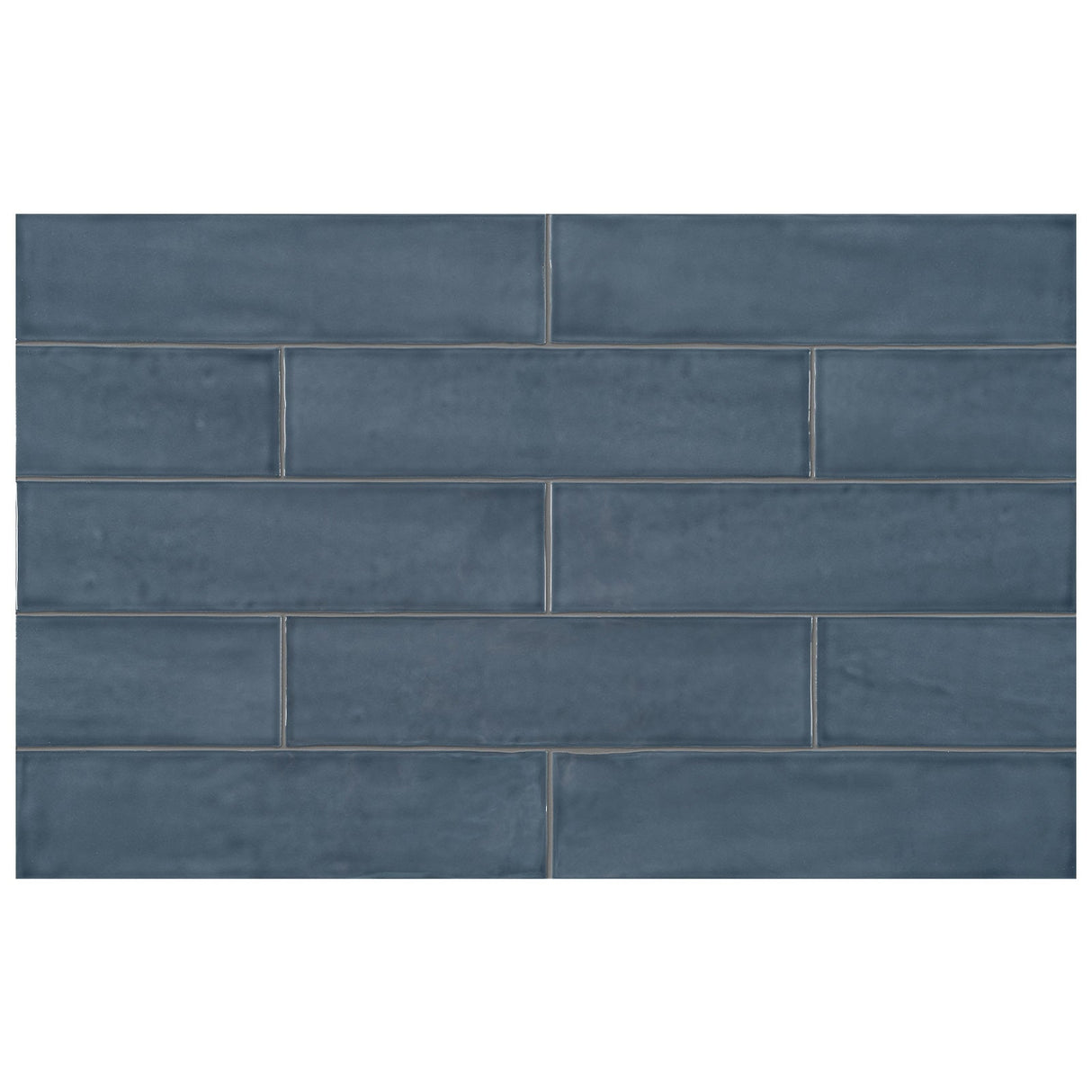 Anatolia Tile 3X12 Teramoda Ink Glossy 4000-0253-0 Ink - premium natural stone mosaic tile from Anatolia Tile, available at PoshHaus showroom in Keene, NH