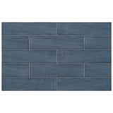Anatolia Tile 3X12 Teramoda Ink Glossy 4000-0253-0 Ink - premium natural stone mosaic tile from Anatolia Tile, available at PoshHaus showroom in Keene, NH