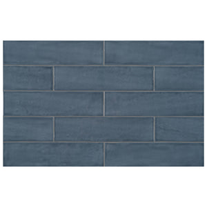 Anatolia Tile 3X12 Teramoda Ink Glossy 4000-0253-0 Ink - premium natural stone mosaic tile from Anatolia Tile, available at PoshHaus showroom in Keene, NH