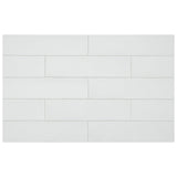 Anatolia Tile 3X12 Teramoda Powder Glossy 4000-0244-0 Powder - premium natural stone mosaic tile from Anatolia Tile, available at PoshHaus showroom in Keene, NH