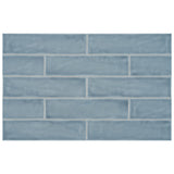 Anatolia Tile 3X12 Teramoda Sky Glossy 4000-0251-0 Sky - premium natural stone mosaic tile from Anatolia Tile, available at PoshHaus showroom in Keene, NH