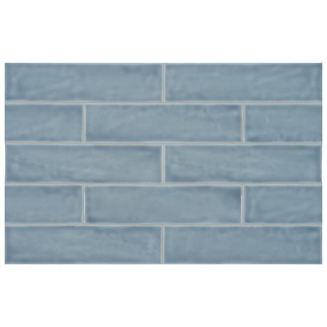 Anatolia Tile 3X12 Teramoda Sky Glossy 4000-0251-0 Sky - premium natural stone mosaic tile from Anatolia Tile, available at PoshHaus showroom in Keene, NH