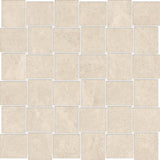 Anatolia Tile 2X2 Basketweave Mayfair Allure Ivory Matte Porcelain Mosaics. 1 Sheet = .98 Sq. Ft. 4501-0126-1 Allure Ivory 2x2 Basketweave Matte - premium natural stone mosaic tile from Anatolia Tile, available at PoshHaus showroom in Keene, NH