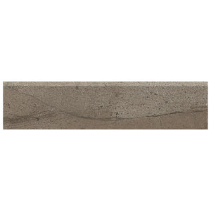 Anatolia Tile 3X12 Amelia Polished Earth Porcelain Bullnose 69-870  - premium natural stone mosaic tile from Anatolia Tile, available at PoshHaus showroom in Keene, NH