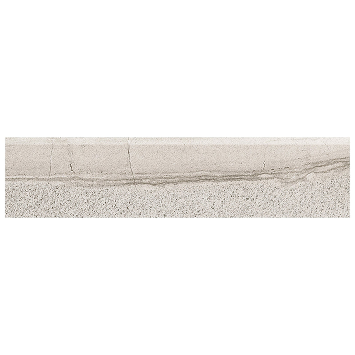 Anatolia Tile 3X12 Amelia Polished Mist Porcelain Bullnose 69-867  - premium natural stone mosaic tile from Anatolia Tile, available at PoshHaus showroom in Keene, NH
