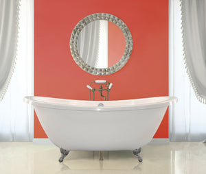 Hydro Systems AMB7445SWP-WHI AMBER 7445 STON W/ WHIRLPOOL SYSTEM - WHITE