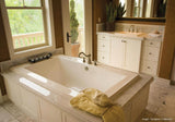 Hydro Systems ANG7242ACO-BON ANGEL 7242 CENTER DRAIN - AC W/COMBO SYSTEM-BONE