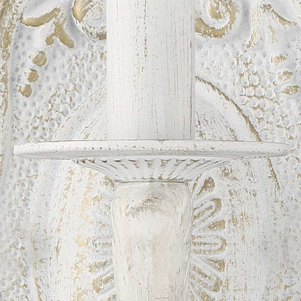 Paris Market 6 Light Antique White Semi Flush Mount 5316-AW